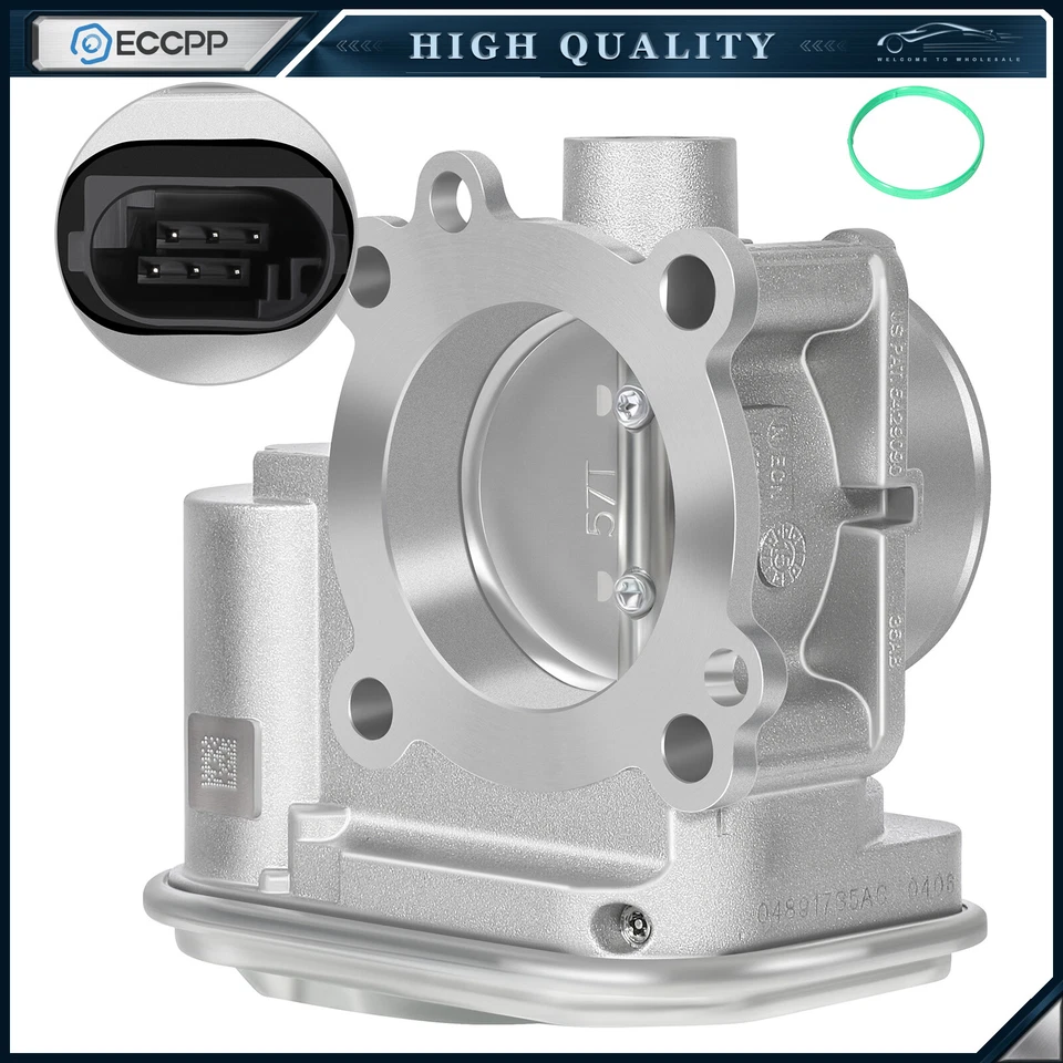 For Dodge Avenger Journey Caliber Chrysler Sebring Jeep Compass Throttle Body - Image 1 of 4