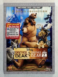 Brother Bear 1 & 2 (DVD/Blu-ray, 2013) w/ Slipcover, Disney - Picture 1 of 2