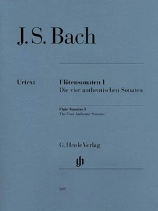 JS Bach Flute Sonatas Volume 1 Sheet Music The Four Authentic Sonatas 051480269 - Picture 1 of 1