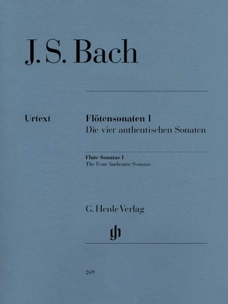 JS Bach Flute Sonatas Volume 1 Sheet Music The Four Authentic Sonatas 051480269 - Image 1 of 1