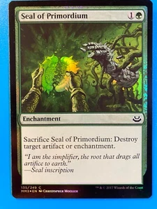 MTG 1x FOIL Seal of Primordium Modern Masters 2017 Magic the Gathering x1 NM - Picture 1 of 1
