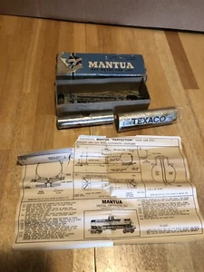 VINTAGE MANTUA  HO ALL METAL TEXACO TANKER UNASSEMBLED CAR KIT IN BOX - Picture 1 of 10