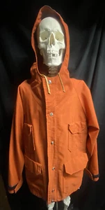 Chaqueta Mountain Equipment Vintage Con Capucha Naranja - Imagen 1 de 5