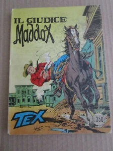 # TEX N 185 IL GIUDICE MADDOX  PRIMA EDIZIONE  -- MARZO  1976 - Foto 1 di 1