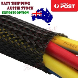 Funda de cable 2M protección 6 mm aislada trenzada PET expandible HD revestimiento - Imagen 1 de 2