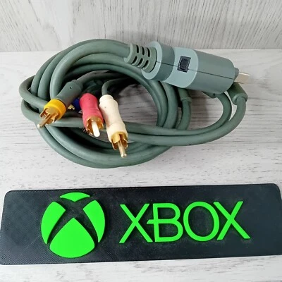 XBOX 360 HD AV COMPONENT CABLE - TESTED & WORKING - GAMING RETRO RARE - Image 1 of 2