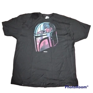 Star Wars Inside The Mandalorian Adult Tee Graphic T-Shirt for Men Tshirt XXXL - Picture 1 of 3