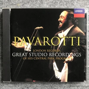 Pavarotti : Studio Recordings of Central Park (CD, 1994, London-Sire) - Picture 1 of 2