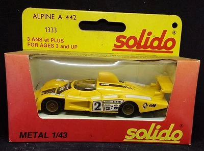 66185 SOLIDO 1/43 - nr 1333 - Alpine A 442 - mint in box - Immagine 1 di 3