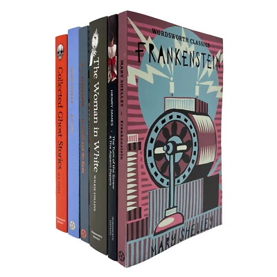 The Great Horror and Fantasy Collection 6 Books Set (Frankenstein, Dracula, Dr J