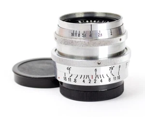 Carl Zeiss Jena Biotar 2/5,8 cm f/2 PREGUERRA Pesado 8 Hojas para Exakta No.2093325 - Imagen 1 de 4