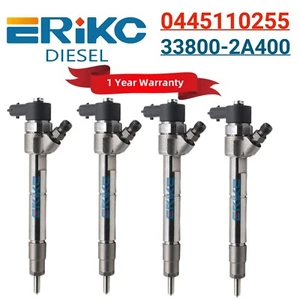 0445110255 Injector Spray 0 445 110 255 Original for Hyundai 338002A400 - Picture 1 of 7