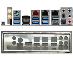 1Pcs For ASRock Z390 Phantom Gaming 9 I/O Shield BackPlate Blende Bracket - Picture 1 of 1