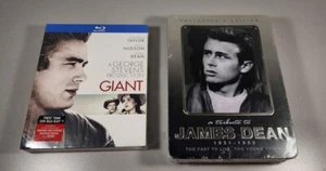 LOT OF 2 NEW JAMES DEAN BLU-RAY AND DVD COLLECTION - Picture 1 of 7