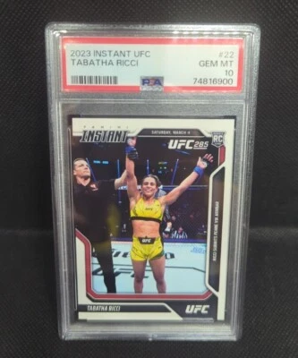 2023 Panini TABATHA RICCI 1st Ever Rookie PSA 10 #22 Rc UFC Rare /377 Baby Shark - Image 1 of 2