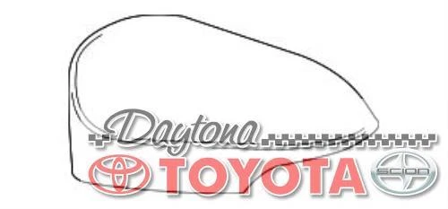 CUBIERTA DE ESPEJO RETROVISOR EXTERIOR OEM TOYOTA C-HR SE ADAPTA AL LADO DEL CONDUCTOR 2018-2019 Foto 1 de 1