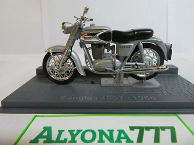 1/24 Ixo Sanglas 400 T 1966 Classic Moto Bike Motorcycle 1:24 Altaya / IXO *Rare - Image 1 of 4