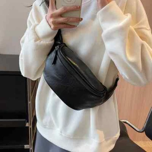 Damen Brusttasche Schulter Umhängetaschen für Damen Gürteltasche Packs  - Bild 1 von 25