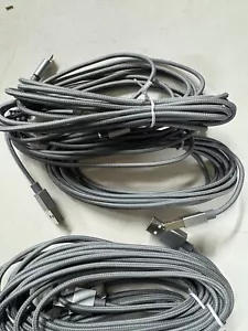 7 Total/ Samsung Galaxy S7 S6 Edge+PS4 Micro USB Cable Fast Charging Cord 9ft - Picture 1 of 3