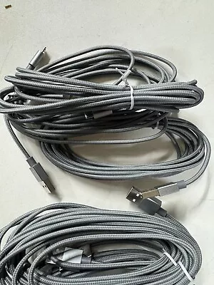 7 Total/ Samsung Galaxy S7 S6 Edge+PS4 Micro USB Cable Fast Charging Cord 9ft - Image 1 of 3