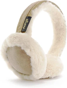Ear Muffs - Classic Unisex Ear Warmer Winter Outdoor Extra Big Chestnut - Picture 1 of 12