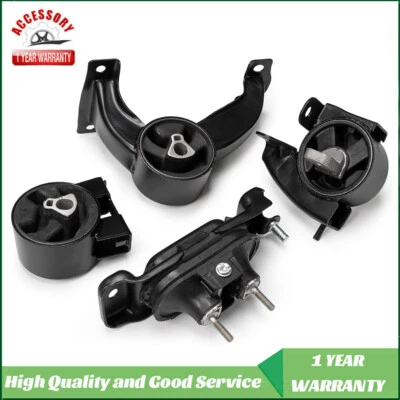 4x Montaje de motor y transmisión para Chrysler Town Country Dodge Grand Caravan 2008-2010 Foto 1 de 4