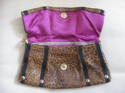 HENRI BENDEL - BOLSO DE MANO / MONEDERO / BOLSO ESTAMPADO ANIMAL Foto 1 de 4