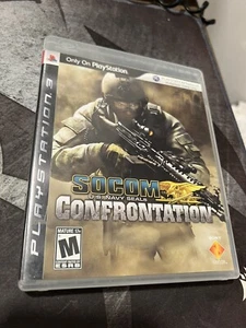 SOCOM Confrontation U.S. Navy Seals PS3 PlayStation 3 Complete w/ Manual CIB - Picture 1 of 5