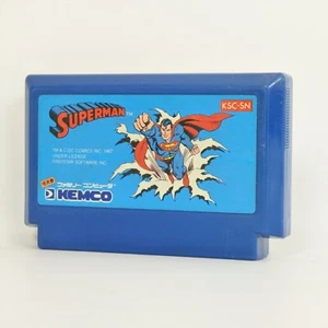 Famicom SUPERMAN Suer Man Cartridge Only Nintendo fc - Picture 1 of 2