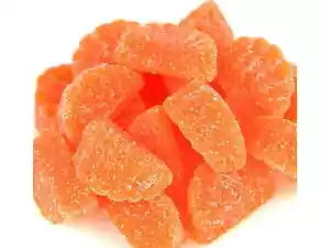 Orange Slices Jelly Candy Unwrapped Bulk Pack 2 Pounds - Picture 1 of 5