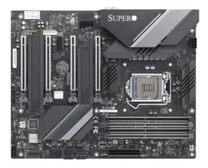 ✅SuperMicro MBD-C9Z490-PG-(O/B) Motherboard LGA 1200 Intel Z490 SATA 6Gb/s ATX - Picture 1 of 1