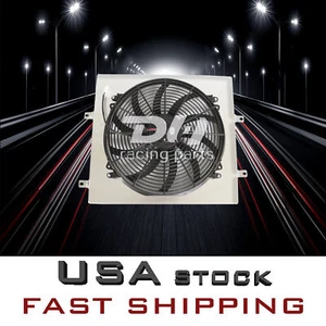 Aluminum Shroud+Fan 16"*1 For 1988-1995 Toyota Pickup 4Runner SR5 DLX 3.0L V6 - Picture 1 of 9