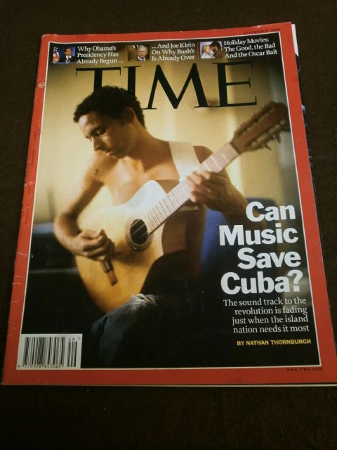 TIME MAGAZINE - CAN MUSIC SAVE CUBA? - DEC 8 2008 - Image 1 of 1