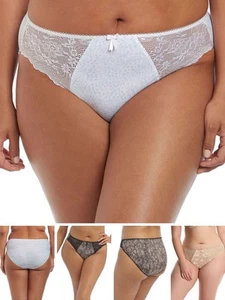 Elomi Morgan Knickers Full Brief High Rise Plus Size Lined Briefs Lingerie - Picture 1 of 13