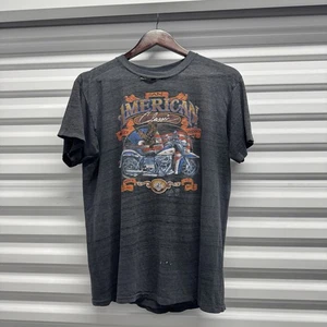 Camiseta Harley Davidson vintage 1987 emblema 3D talla grande clásica americana usada - Imagen 1 de 8