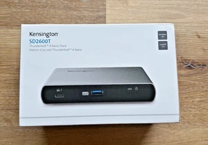 JOLI Hub Kensington Thunderbolt 4 (SD2600T, double 4K, 65W PD, Mac ou Windows) - Photo 1/8