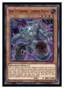 Yugioh Boot-Up Corporal FIGA-EN001 Super Raro Puños de los Gadgets LP - Imagen 1 de 2