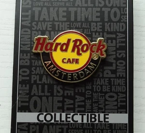 Pin Anstecknadel Hard Rock Cafe Amsterdam Classic Logo Limitierte Edition NEU - Bild 1 von 1