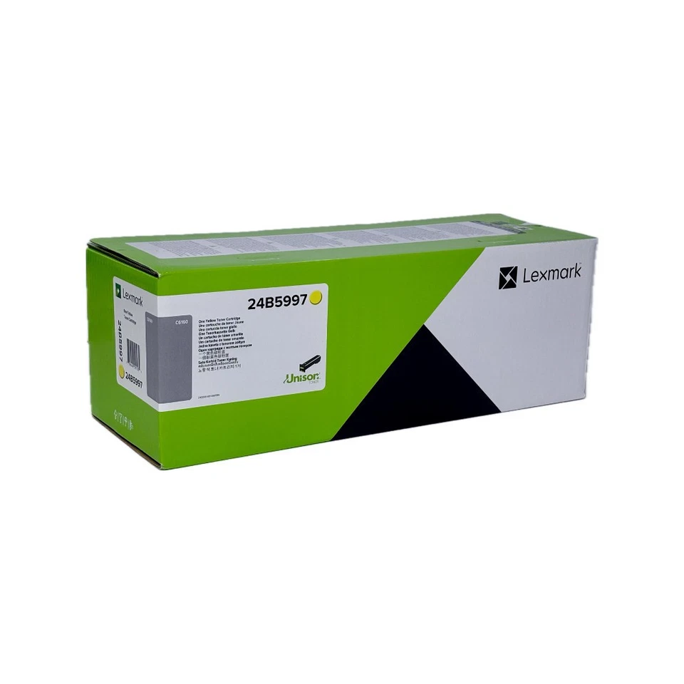 Lexmark Color Toner 24B5997 Yellow gelb für Lexmark C6160, Lexmark C6160de, OVP - Bild 1 von 1