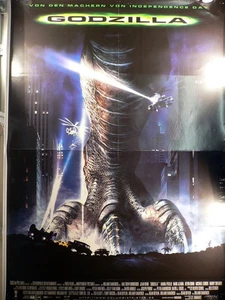 Godzilla - Roland Emmerich - Filmposter 120x80cm gefaltet - Bild 1 von 1