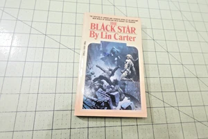 The Black Star: Lin Carter. 1973 Dell 1st Printing Paperback Frazetta Cover - Picture 1 of 3