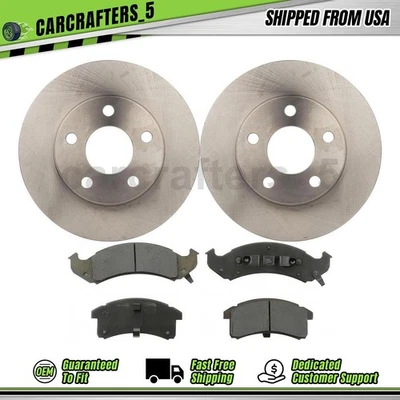 OE Disc Brake Rotors Brake Pads Kit Front fits 1994-1996 Buick Park Avenue 3.8L - Image 1 of 4