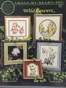 Wildflowers Cross Stitch Booklet - CSB-62 designs by Melinda 1991 - Picture 1 of 3