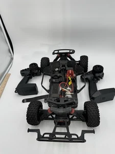 Rodillo chasis camión buggy Arrma 1/10 RC + 2 transmisores Spektrum SLT3 - probado - Imagen 1 de 15