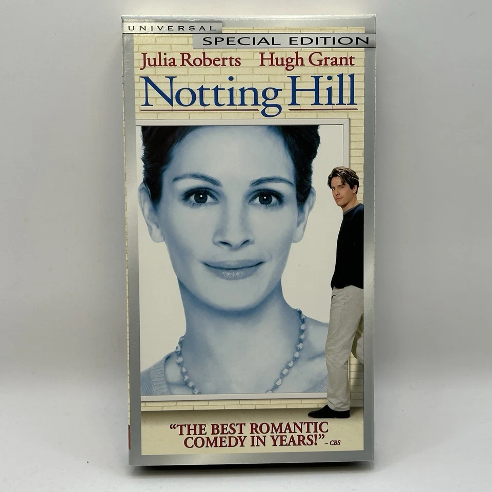 Notting Hill VHS 2000 Video Tape Special Edition Julia Roberts Grant VTG Romance - Image 1 of 4