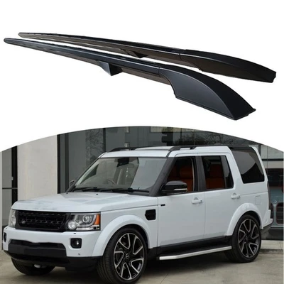 2 piezas rieles portaequipajes de techo para equipaje Land Rover Discovery 3 4 LR4 LR3 2004-2016 Foto 1 de 4