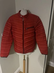 Just Cavalli Red Down & Feather Puffer Jacket Size 42/52 - Picture 1 of 7