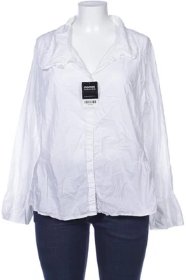 Oska Bluse Damen Oberteil Hemd Hemdbluse Gr. EU 50 Baumwolle Weiß #x9y1dmr - Bild 1 von 4