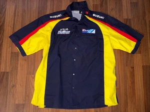 Team Suzuki. Mechanic Pit Button Up Shirt Men Size XL - Picture 1 of 7