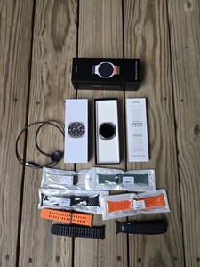 Samsung Galaxy Watch Ultra 47 mm LTE Bluetooth SM-L705U gris titane - Photo 1 sur 8